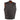 Milwaukee Leather MLM3502 Men's Black Premium Leather Motorcycle Rider Vest with Cool-Tec Leather Treatment Tech Hot Leathers