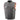 Milwaukee Leather MLM3506 Men's Black Premium Leather Vest - Old Glory Laced Armholes Red Stitching Club Style Vest Hot Leathers