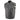 Milwaukee Leather MLM3509 Men's Black Premium Leather Vest - Old Glory Laced Armholes White Stitching Club Style Vest Hot Leathers