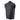 Milwaukee Leather MLM3510 Men's Black Premium Leather Club Style Vest - Dual Closure Open Neck Motorcycle Rider Vest Hot Leathers