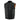 Milwaukee Leather MLM3510 Men's Black Premium Leather Club Style Vest - Dual Closure Open Neck Motorcycle Rider Vest Hot Leathers