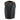 Milwaukee Leather MLM3511 Men's Black Collarless Snap/Zipper Club Style Motorcycle Leather Vest Hot Leathers