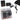 Milwaukee Helmets MPH9814DOT 'Breeze' Flat Black Modular Helmet for Men and Women Biker w/ MP7922FMSET Heated Balaclava Bundle Hot Leathers