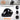 Milwaukee Helmets MPH9815DOT 'Breeze' Gloss Black Modular Helmet for Men and Women Biker w/ MP7922FMSET Heated Balaclava Bundle Hot Leathers