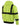 Nexgen Heat MPM1773SET Men's Heated High Visibility Work Hoodie, Neon Green Hi Vis Reflective Hoodie w/ Battery Hot Leathers