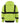 Nexgen Heat MPM1773SET Men's Heated High Visibility Work Hoodie, Neon Green Hi Vis Reflective Hoodie w/ Battery Hot Leathers