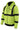 Nexgen Heat MPM1773SET Men's Heated High Visibility Work Hoodie, Neon Green Hi Vis Reflective Hoodie w/ Battery Hot Leathers