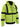 Nexgen Heat MPM1773SET Men's Heated High Visibility Work Hoodie, Neon Green Hi Vis Reflective Hoodie w/ Battery Hot Leathers