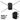 Rugged Radios Handheld Radio Bag - Black Ballistic Nylon Rugged Radios