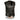 Milwaukee Leather SH1227 Women's Black Leather Classic Western Motorcycle Rider Vest- Front 4-Snap Button Closure Hot Leathers
