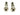 Titanium Triangle Custom Shoulder Bolts - Surron LBS LBX, Segway X160 X260 (2) Titanium Surron