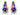 Titanium Triangle Custom Shoulder Bolts - Surron LBS LBX, Segway X160 X260 (2) Titanium Surron