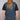 Hot Leathers VSM6001 Men's Motorcycle style Blue Denim Biker Vest Hot Leathers