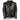 Milwaukee Leather LKM1781 Men's The Legend Classic Black Premium Leather Motorcycle Jacket w/ Quilted Liner Hot Leathers