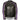 Milwaukee Leather ML1952 Women's Black and Purple Embroidered and Stud Design Scooter Jacket Hot Leathers