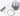 Piston Kit Cast 44.97/Std Husq/Ktm VERTEX