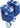 Bar Clamps Rubber Mounted 1 1/8" Blu MIKA METALS