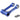 ZETA Adjustable Lowering Link - Yamaha Blue - Yamaha | WR250R | WR250X | 2008-2017 ZETA