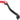 Forged Shift Lever Red Kaw ZETA