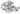 Moto Style Footpeg Set Chrome 2"X3.125" FLO MOTORSPORTS