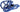 Pro Series Foot Pegs Blue FLO MOTORSPORTS