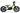 STACYC Graphic Kit -  Monster Energy Kawasaki 16" Stacyc 16e - STACYC Kawasaki Monster Energy Graphic Kit D-COR