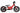 STACYC Graphic Kit - Red Honda Geico 16" Stacyc 16e D-COR