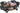 Zigzag Handlebar Bag Black/Orange GIANT LOOP