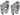 Zeta 1 1/8" Handlebar Risers 19mm ZETA