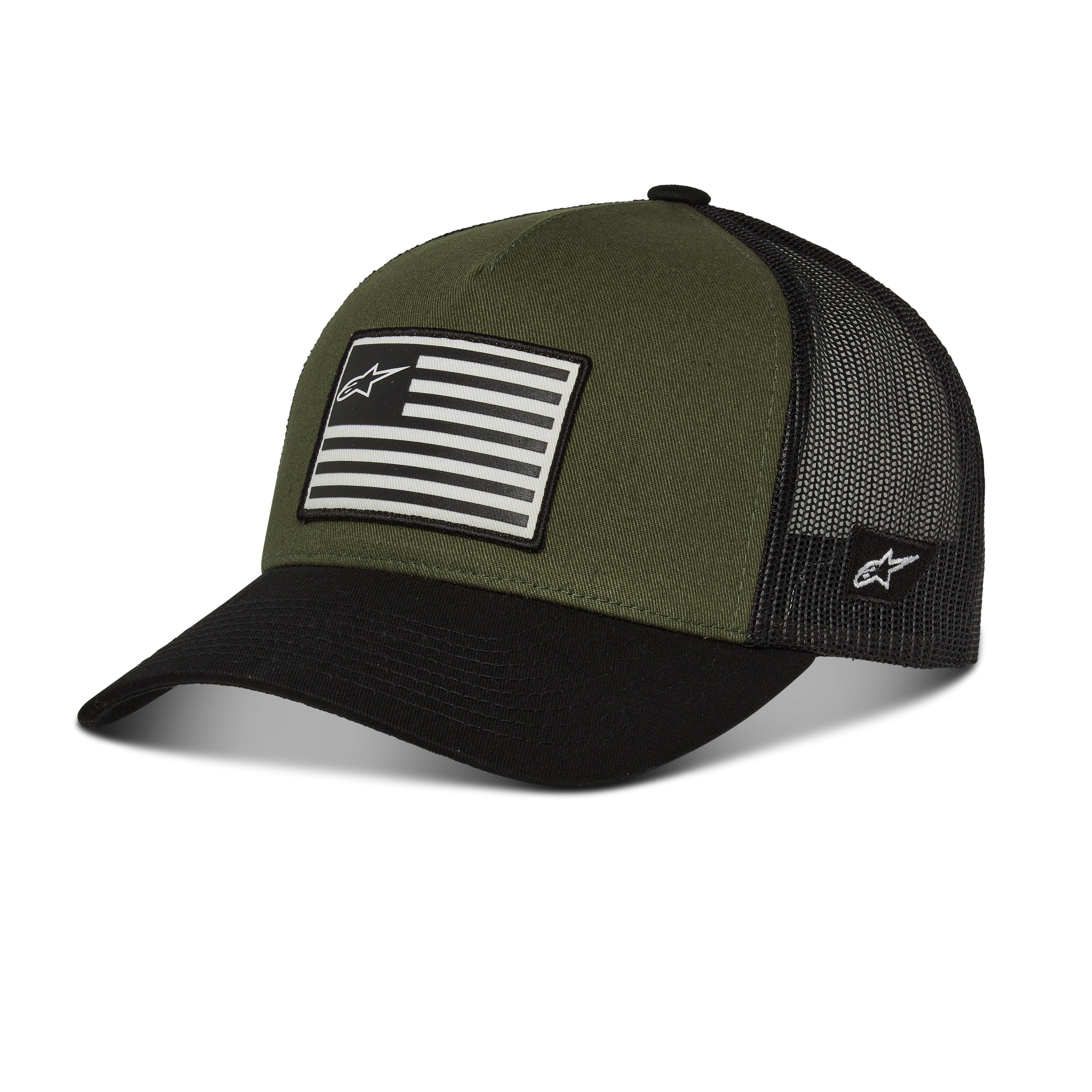 Flag Snapback Hat O/S – Black Military/ LiveTheGnar