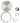 Piston Kit Cast Race 46.95/Std Husq/Ktm VERTEX