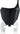 Front Number Plate Black/White ACERBIS
