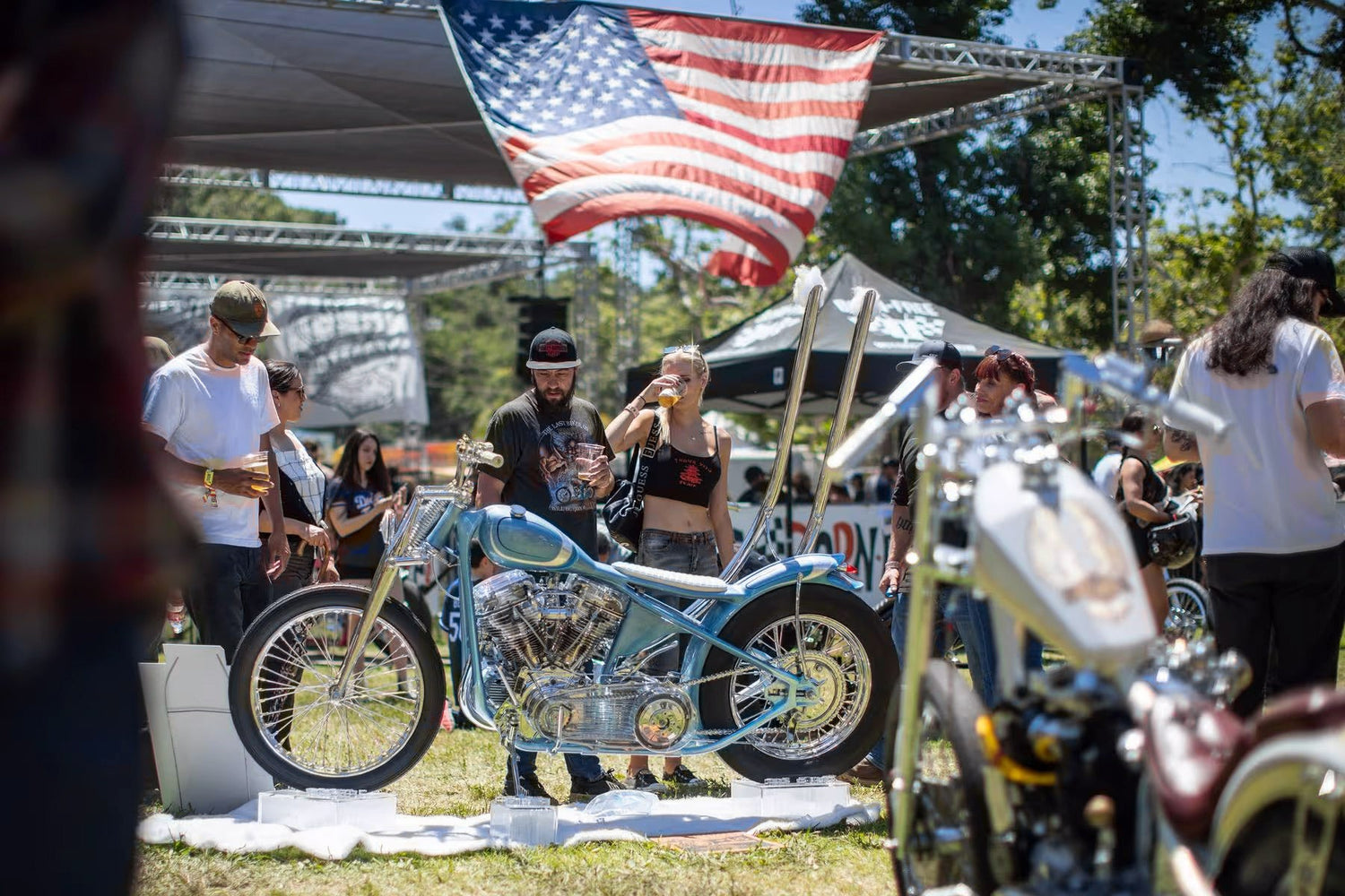Born-Free Motorcycle Show 2026 California custom choppers Oak Canyon Park Silverado June 27-28