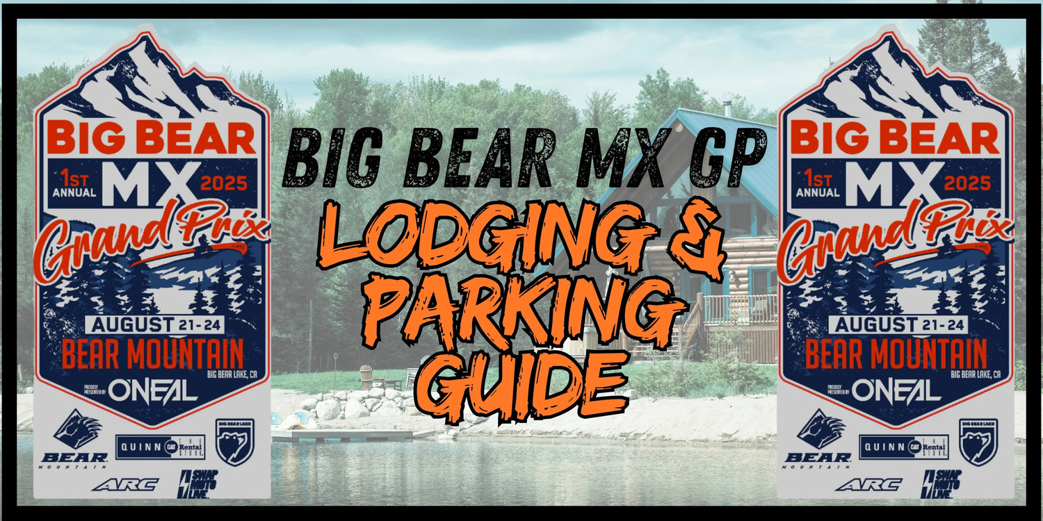 Big Bear MX Grand Prix 2025 official logo lodging and parking
