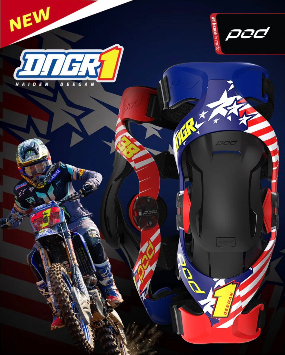 POD K4 2.0 LE 2 Danger Boy Knee Braces | Limited Edition Available at Live The Gnar LiveTheGnar