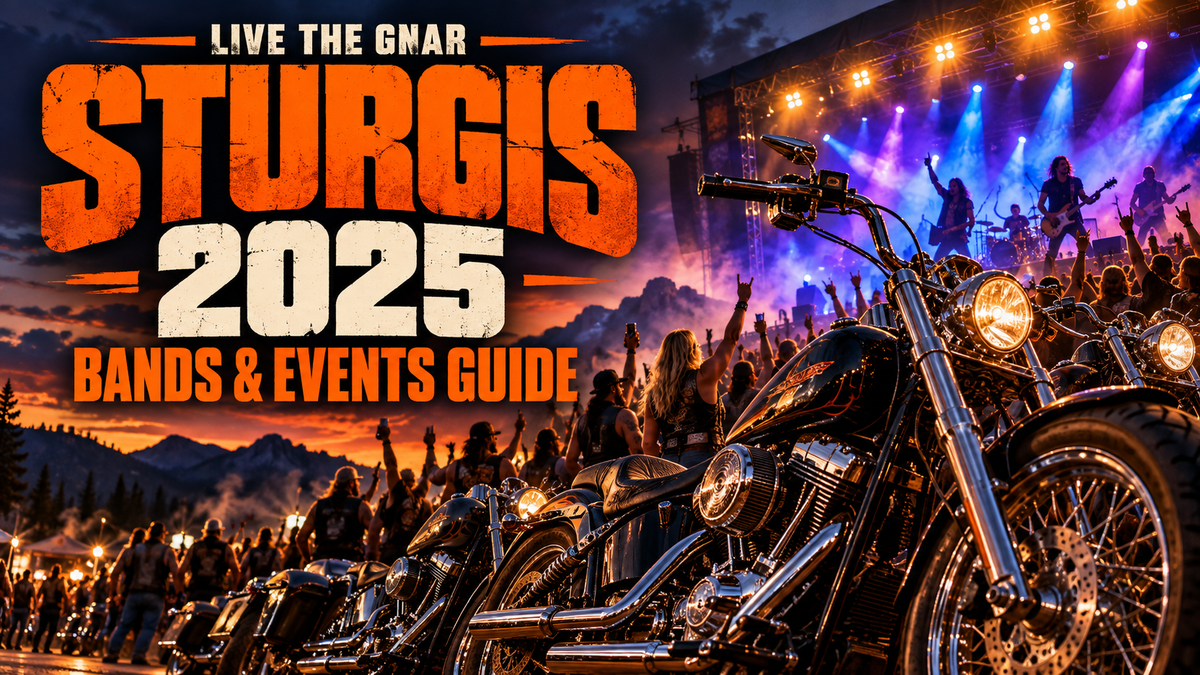 Sturgis 2025 Bands and Events Guide