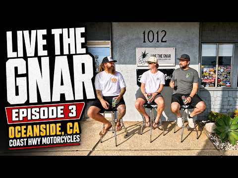 Motorcycles, E-Bikes & Coast Hwy Chaos in Oceanside, CA | Live the Gnar Ep. 3 LiveTheGnar