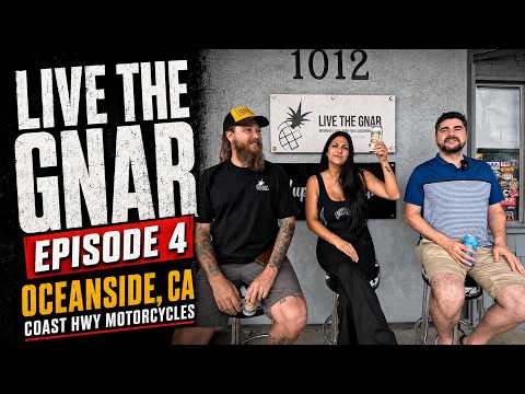 Harley Wheelies, 90's Motocross, & Coast Hwy in Oceanside, CA | Live the Gnar Ep. 4 LiveTheGnar