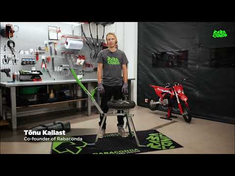 Rabaconda Mini Tire Changer | Complete Setup & Tire Change LiveTheGnar