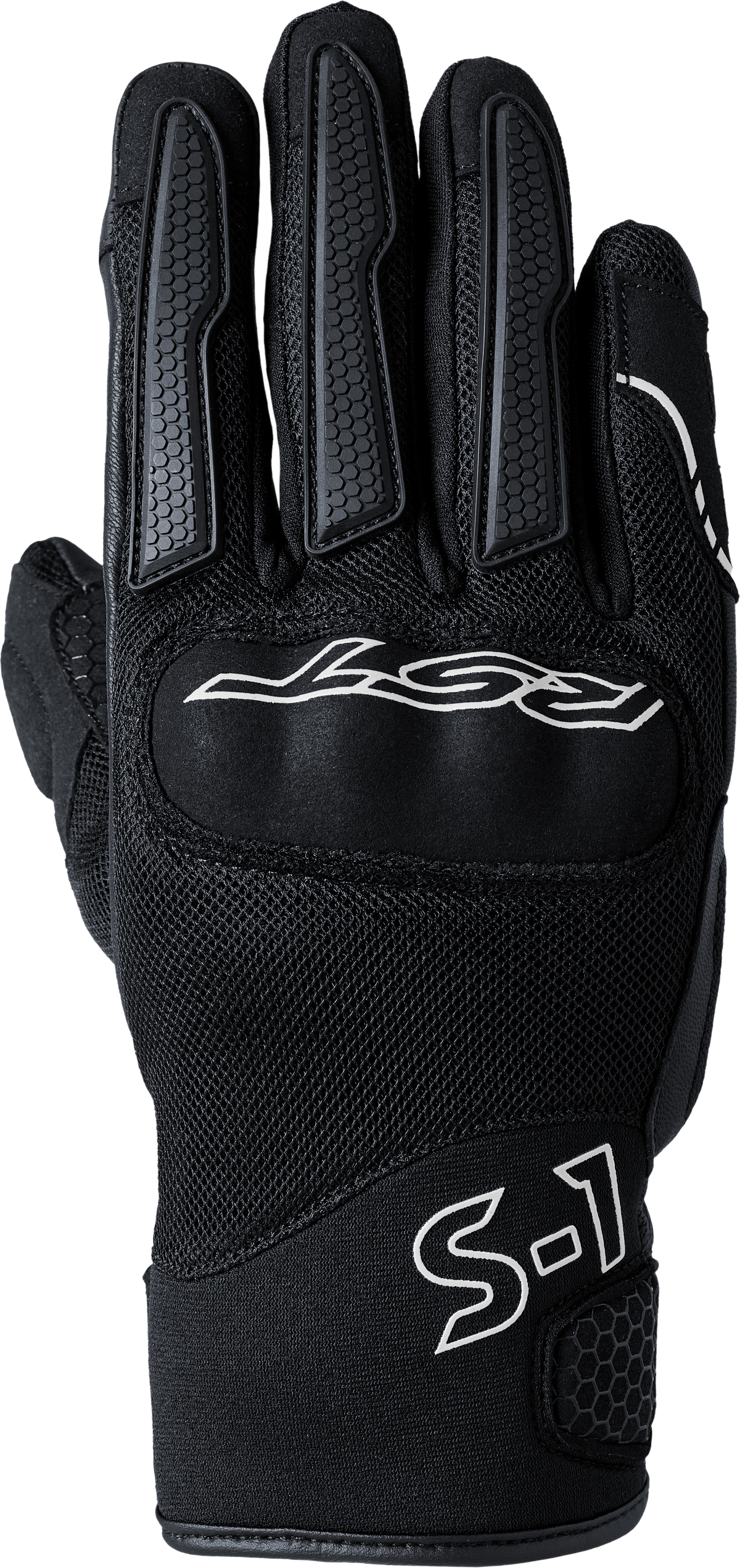 RST S-1 Mesh CE Gloves - Black/Black/White
