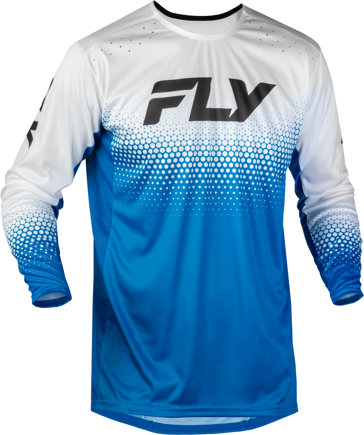 FLY Racing 2027 Youth Rayce Sonar BMX / MTB / eBike Jersey - Blue/White/Black