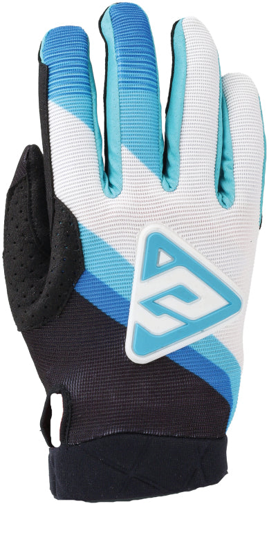Answer Peak Flo Youth Gloves - Black/Blue/White
