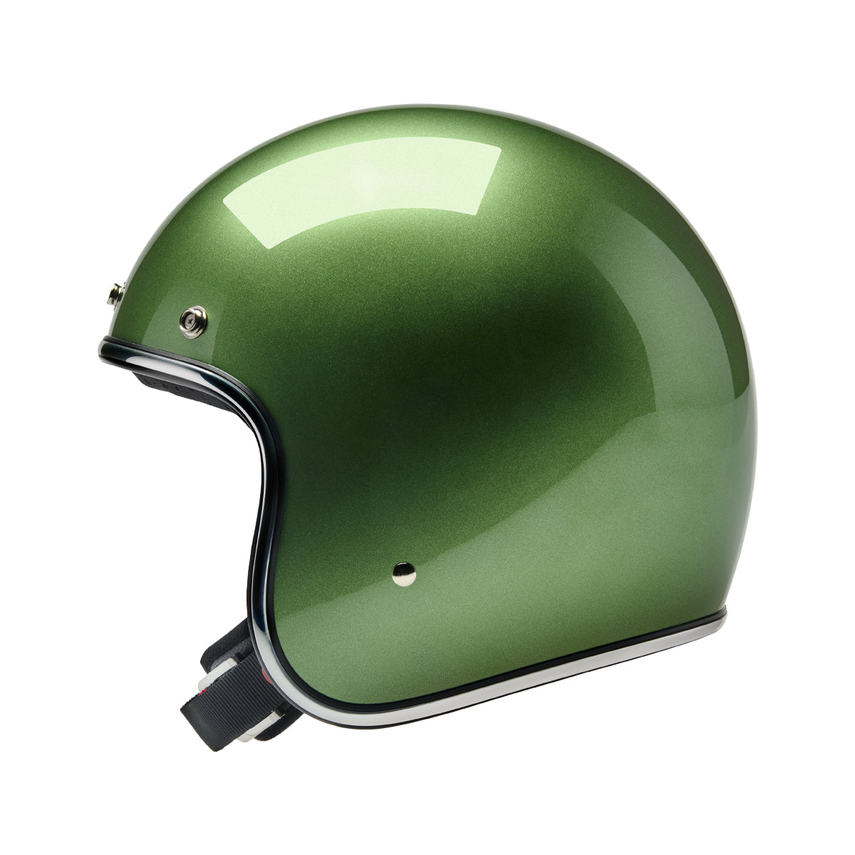Biltwell Bonanza Helmet - Metallic Irish Green – product view 1