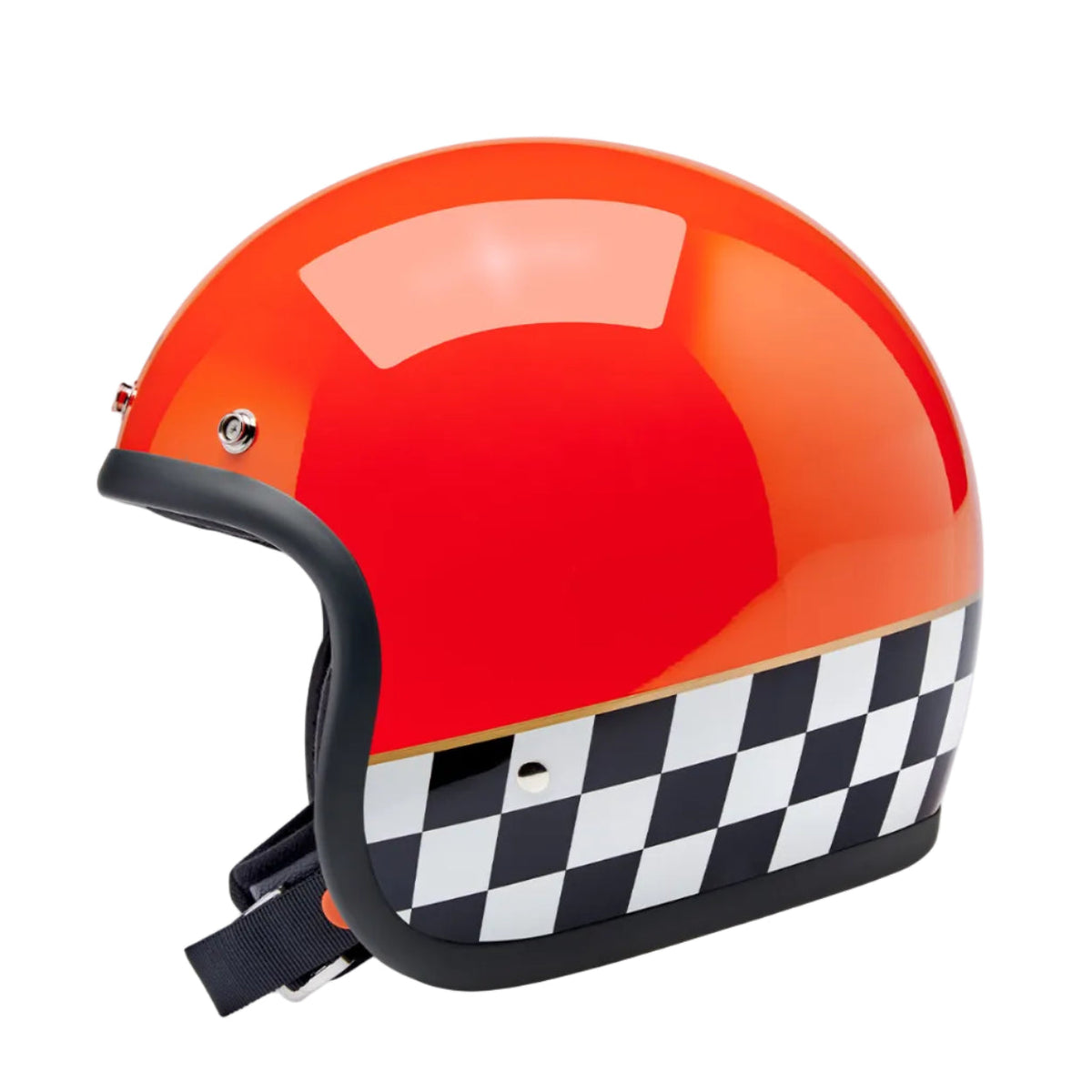 Biltwell Bonanza Helmet - Competition Orange – product view 1
