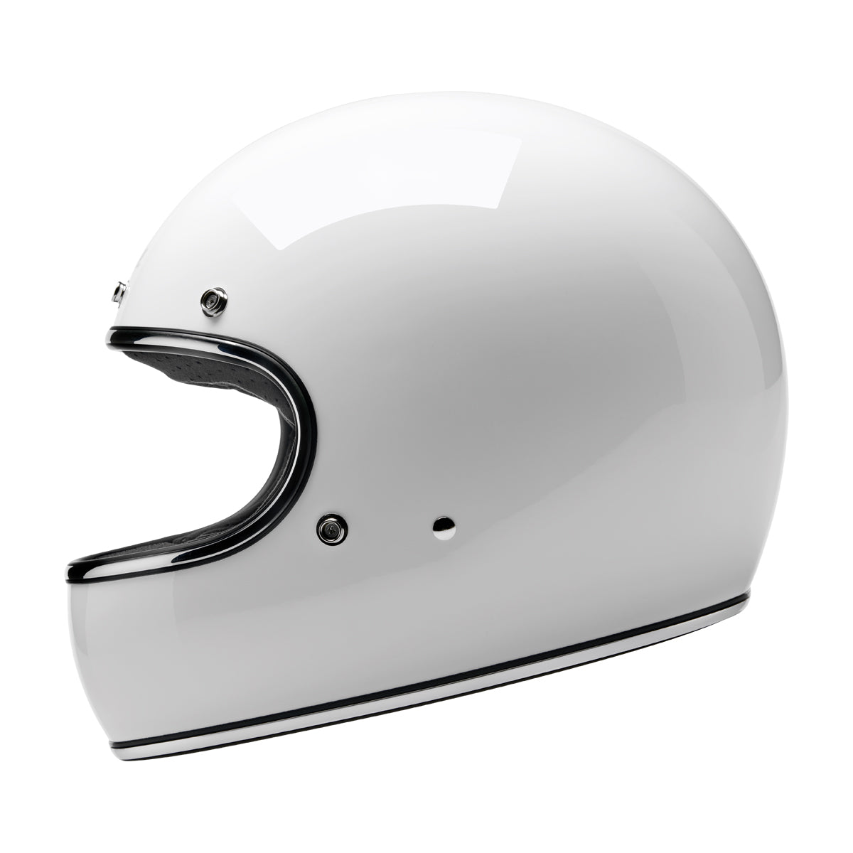 Biltwell Gringo Helmet - Gloss White – product view 1