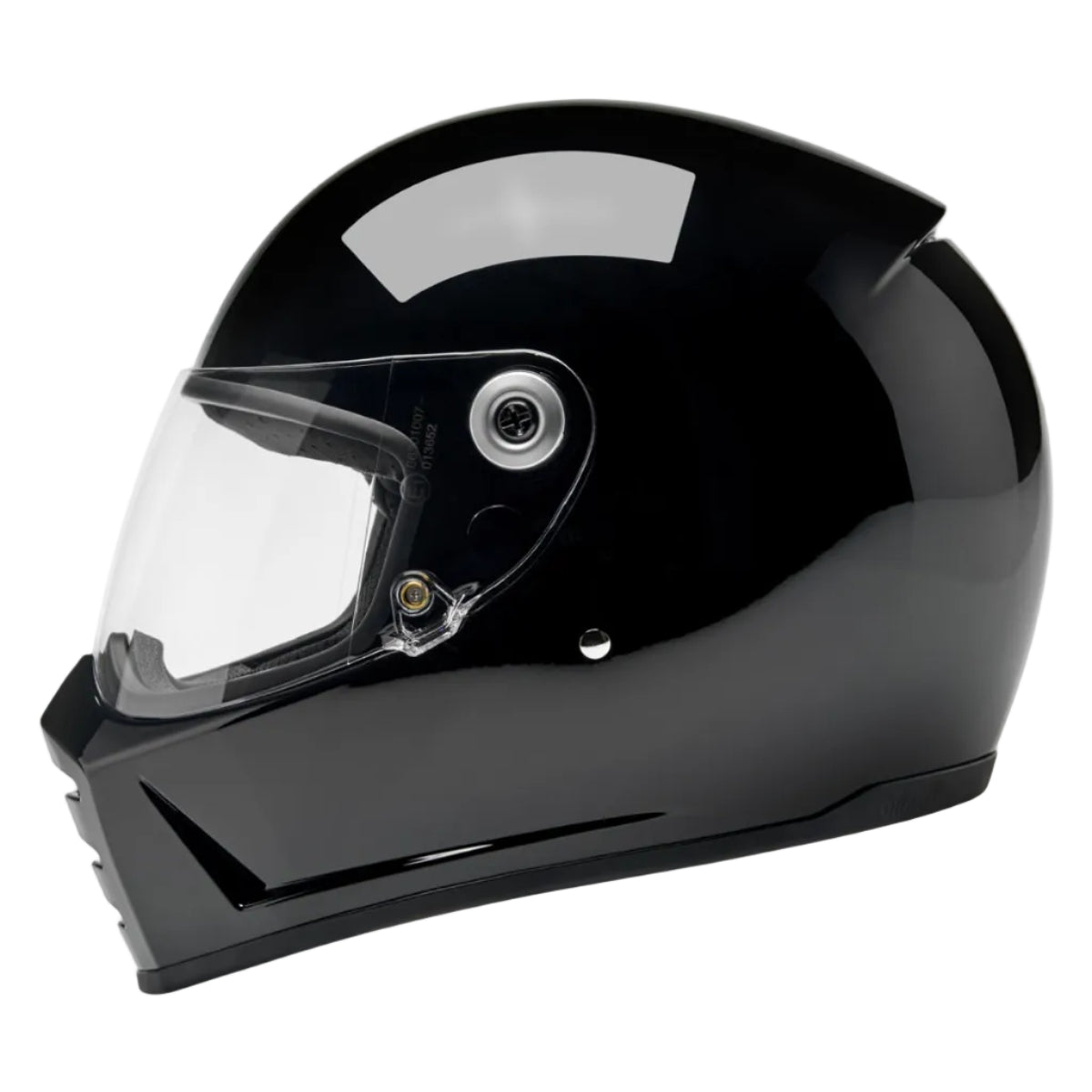 Biltwell Lane Splitter Helmet - Gloss Black – product view 1