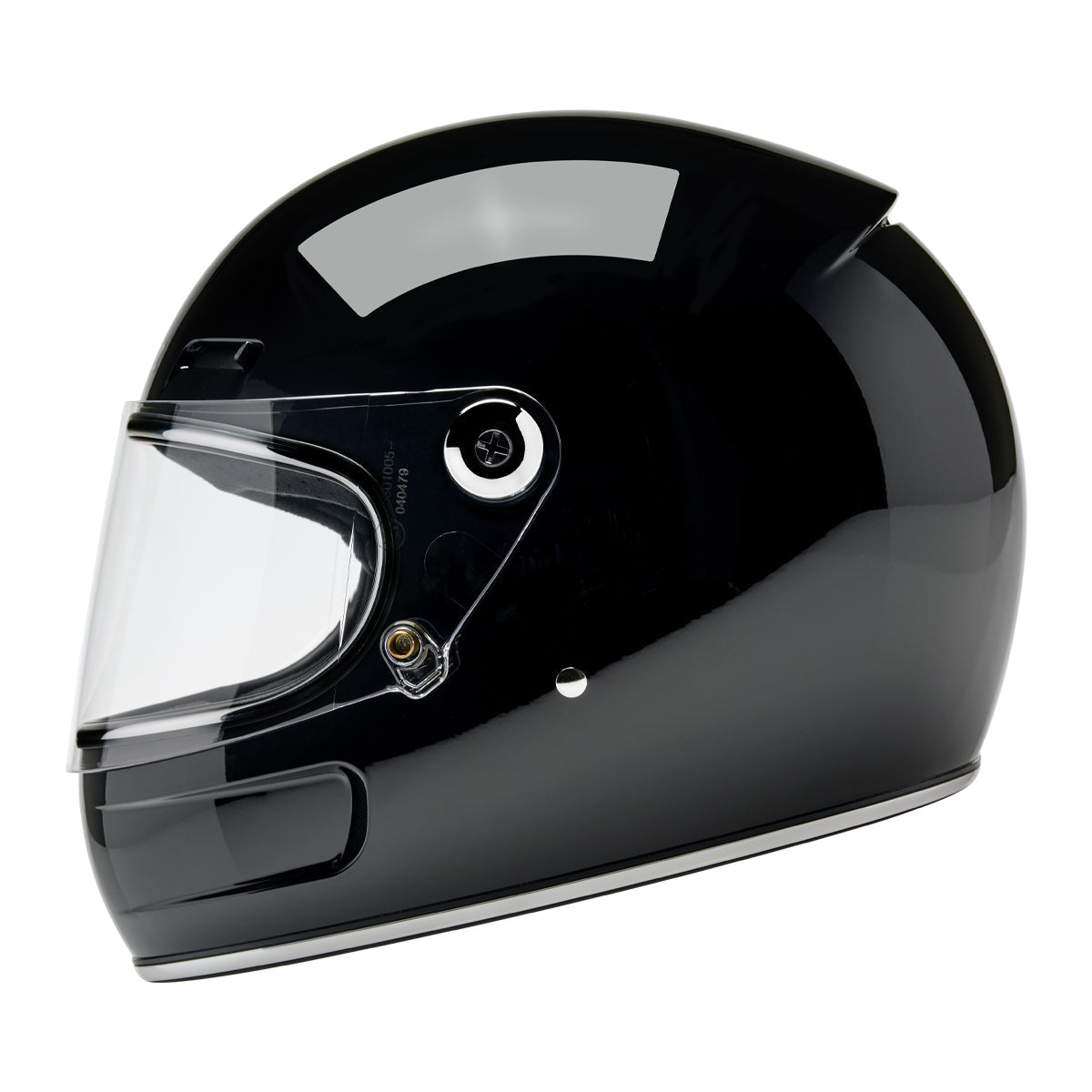 Biltwell Gringo SV Helmet - Gloss Black – product view 1