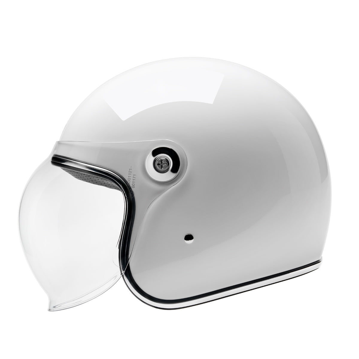 Biltwell Tahoe Helmet - Gloss White – product view 1