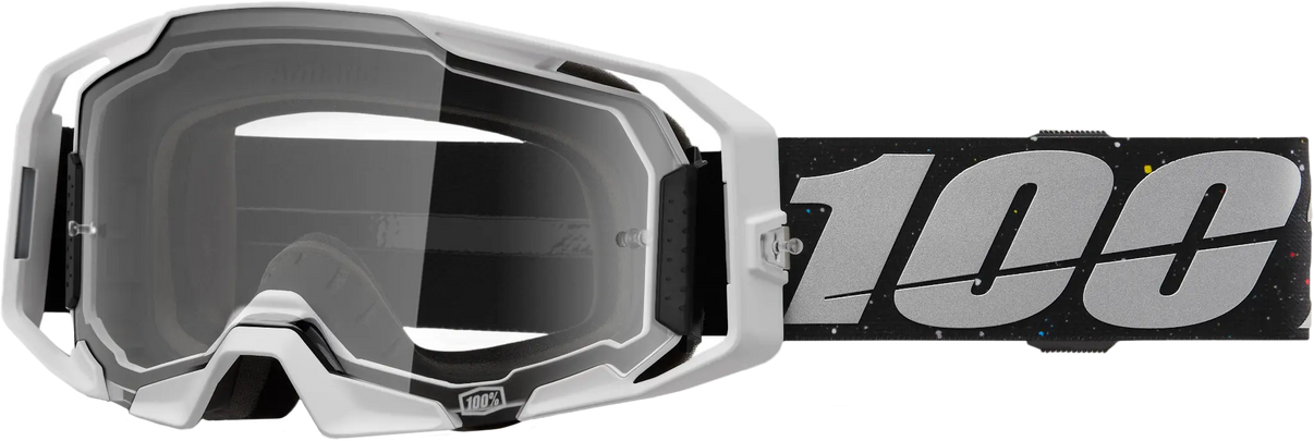 100% Armatic Goggle Rapidracer with Clear Lens 100-PERCENT