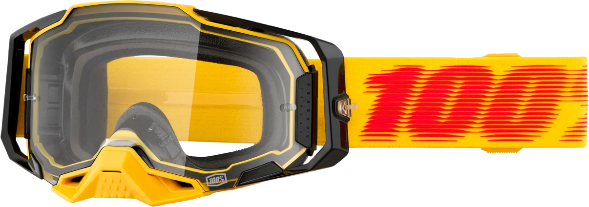 100% Armega Goggle Tetsu with Clear Lens 100-PERCENT